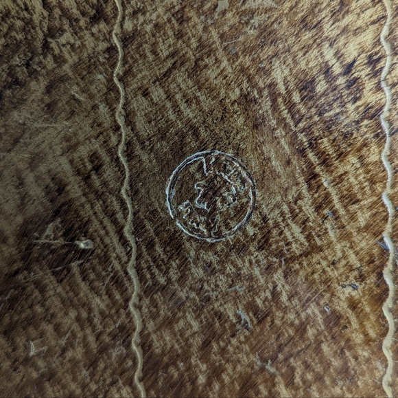 Vintage Wood Italian Florentine Embellished Gold Painted Tray Italy - Picture 4 of 10